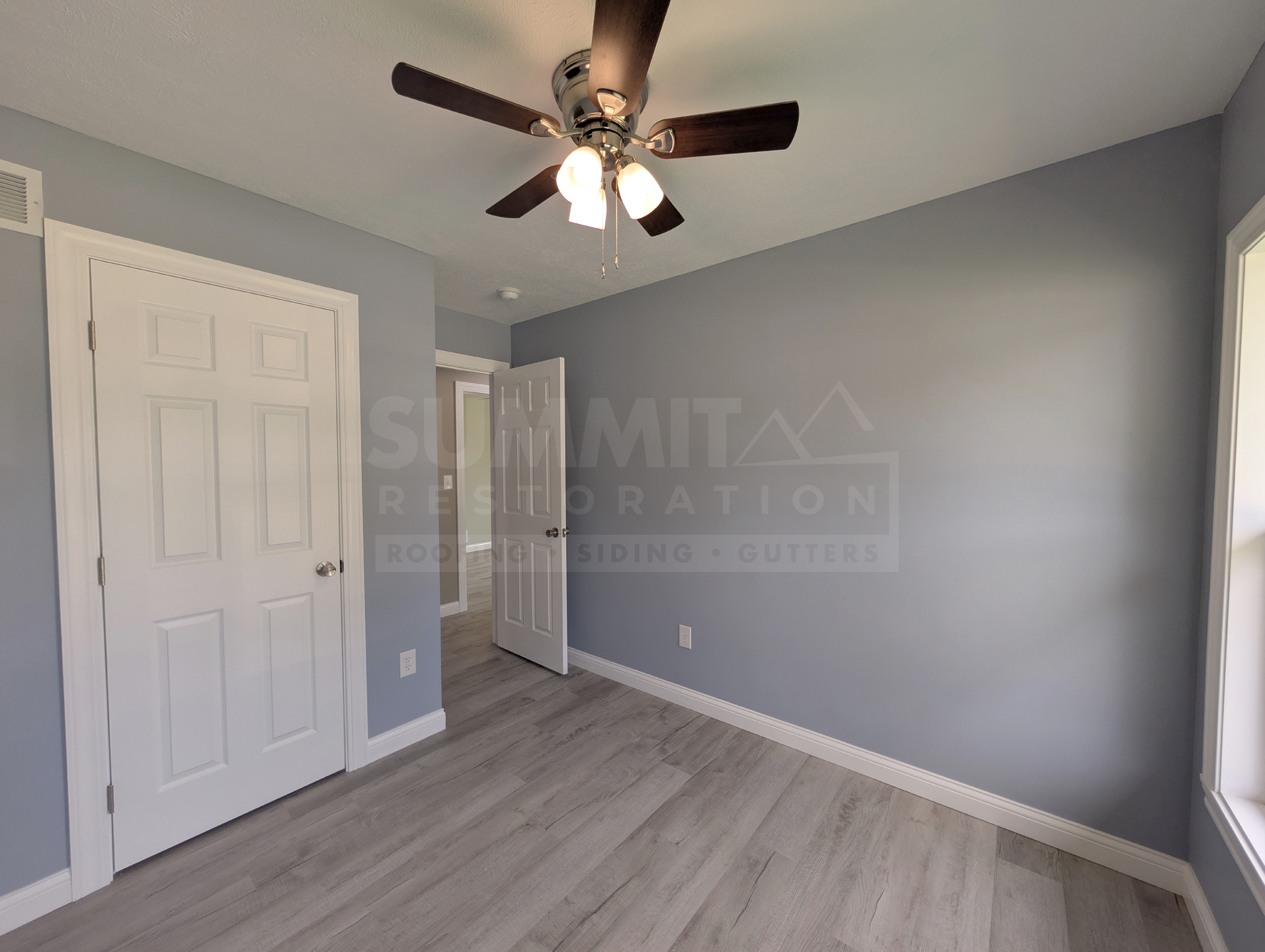 Whole home fire restoration