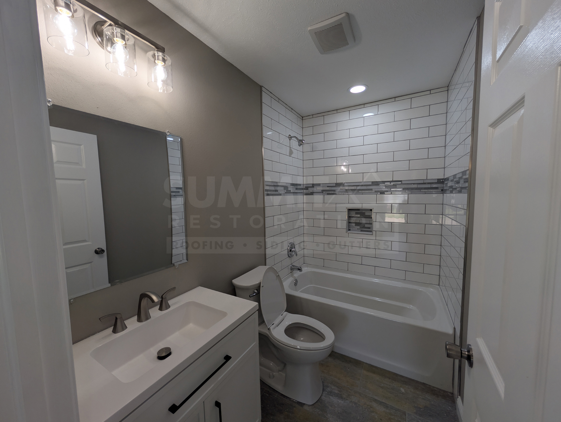 Whole home fire restoration