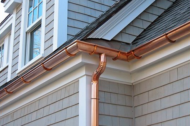 Half-round gutters